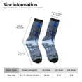 thumbnail image 4 of Lsque Pikmin Printed Men's Crew Socks, Soft Durable Breathable Moisture-Wicking with Odor Control Cotton socks, 4 of 7