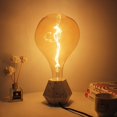 thumbnail image 5 of FLSNT Bombilla grande Edison E27 Vintage, A165S Lámpara decorativa de filamento en espiral LED retro, 4 W (equivalente a 25 W), blanco cálido 2200 K, no regulable, paquete de 2 Afortunado Sencillez, 5 of 5