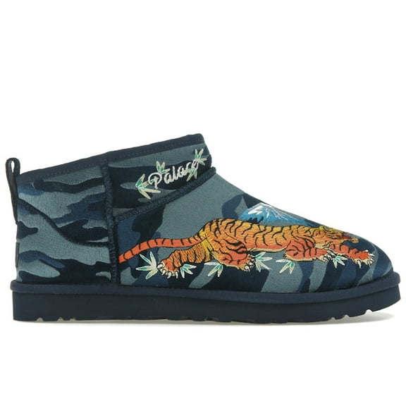 UGG Men's Classic Ultra Mini Boot Palace Navy Camo, from StockX