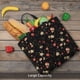 thumbnail image 5 of Easygdp Red White Flowers Bolsa Tote para Mujer, Bolso de Hombro para Trabajo, Playa, Viajes, Compras y Supermercado, 5 of 7