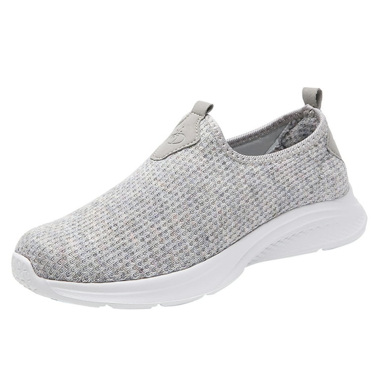  Slip On Trainers Women Zapatillas sin cordones Mujer Footwear  Women Lace-up Travel Soft Sole Comfortable Shoes Outdoor Mesh Shoes Running  Fashion Sports Breathable bridesmaid gifts : Ropa, Zapatos y Joyería