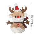 thumbnail image 2 of Snowman Sleeping Doll Adorable Girl Figure Exquisite Birthday For Children With Toy Companions, 2 of 7