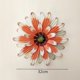 thumbnail image 2 of Pared De Flores De Metal, Decoración De Arte De Pared, Decoración De Girasol Colgante 3D Para Dormitorio, Sala De Estar, Oficina, Decoración Del Hogar Eigraketly HA044079-01, 2 of 6