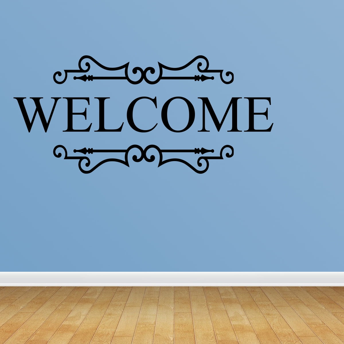 wall decal quote welcome family inspirational wall stickers vinyl decal