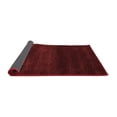 thumbnail image 2 of Ahgly Company Indoor Round Abstract Red Contemporary Area Rugs, 8' Round, 2 of 4
