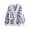 Purple, variant on Women's Fashion Letter Jacquard Sweater Cardigan for Fall and Winter Long Sleeve Loose Comfortable Knit Cardigans for Women Blue,One Size