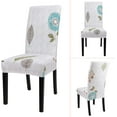 thumbnail image 5 of Printed Dining Room Chair Covers Set of 4, Stretch Kitchen Chair Covers Washable Parsons Chair Slipcover Removable Dining Chair Protectors for Hotel,Ceremony(Autumn Leaves), 5 of 6