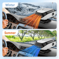 thumbnail image 2 of Car Heaters for Vehicle, 2025 New Portable Car Heater Car Heater Lighter Windshield Defogger and Defroster, Upgrade 2 in 1 Heating Cooling Fast Windshield Defrost Defogger, 2 of 6