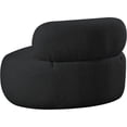 thumbnail image 5 of Meridian Furniture Venti Black Boucle Fabric Chair, 5 of 20