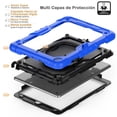 thumbnail image 4 of Funda TEKKU HandleD uso rudo para iPad 9 8 7 10.2 Azul Negro A2602 A2605 A2270 A2428 A2430 A2197, 4 of 10