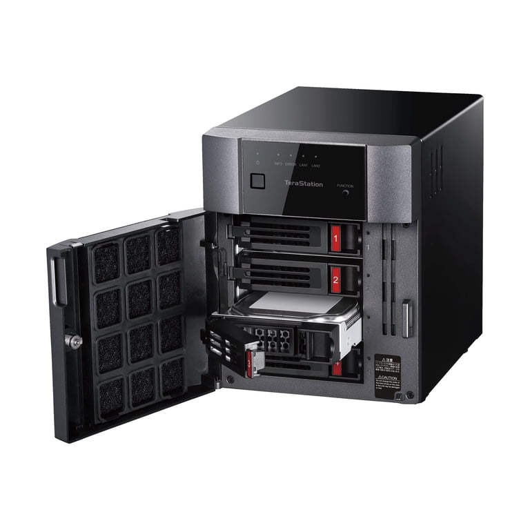 BUFFALO TeraStation TS3410DN 本体　8TB Buffalo TeraStation 8TB 3410DN SAN/NAS Storage System - Walmart.com