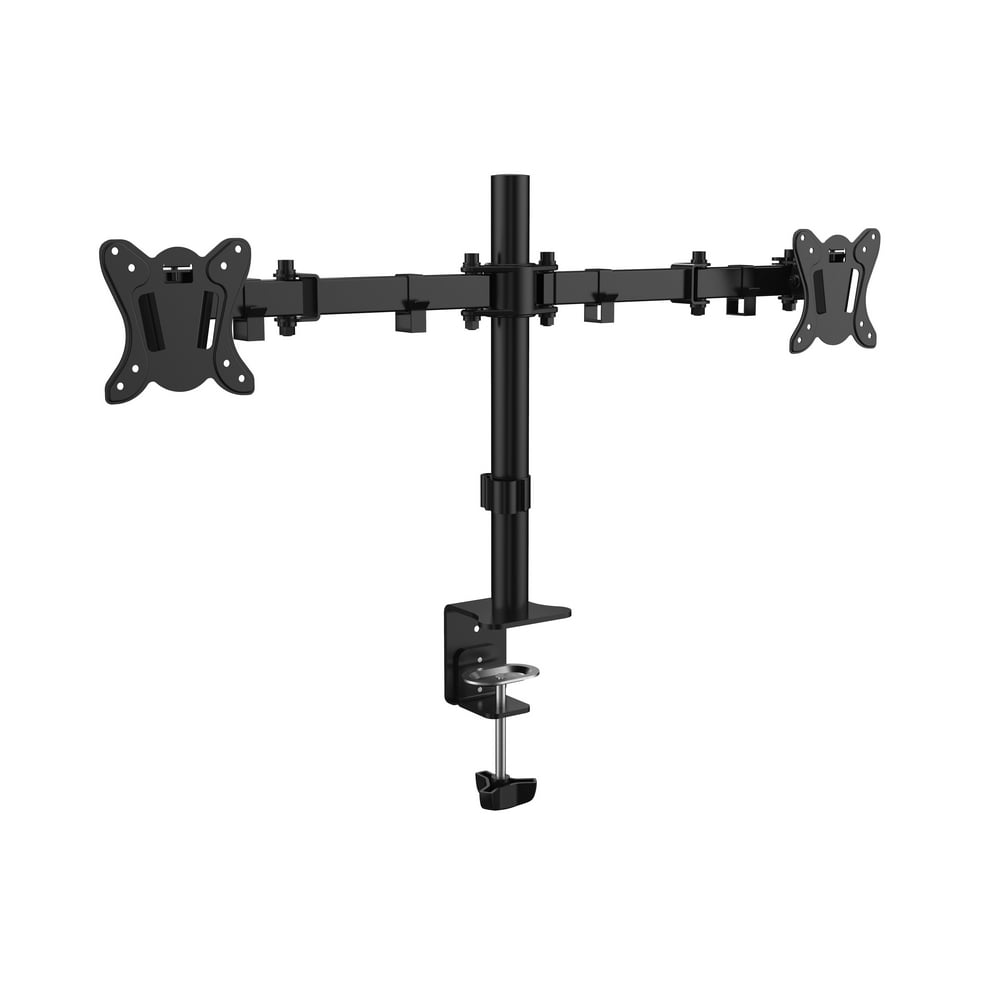 ONN FullMotion Dual Monitor Arm Mount for 1327" Screens Swivel