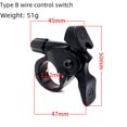 thumbnail image 3 of Mountain Bike Front Fork Remote Control Kit: Air/Oil Spring Suspension Adjustment Switch with Cable Core - Enhance Ride Comfort & Terrain Control for MTB Enthusiasts (Model A), 3 of 5