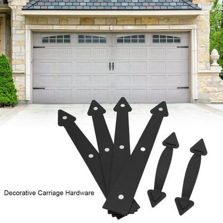 Otviap Carriage Hardware Decorative Carriage Garage Door Hardware