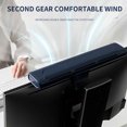thumbnail image 5 of maxiaoxia New Hanging Screen Fan, Office Desktop Computer Screen Fan, USB Charging, Leafless Small Fan Cooling Portable Air Cooler for Bedroom, 5 of 5