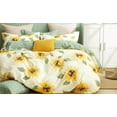 thumbnail image 4 of Say Yes Bedding Mia Sunflower 100% Cotton Comforter Set, Fluffy Comforter, Queen/Full Size, 4 of 5