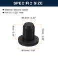 thumbnail image 3 of Uxcell Rubber Stopper, Plug Holes for Hole,. 5.5 mm 16, 3 of 6