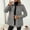 *Gray, variant on ClodeEU Women's Lapel Jacket,Buttons Single Breasted Coat ,Casual Fall Coat with Pockets Gray,Womens Plus XL