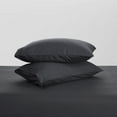 thumbnail image 4 of Nestl Twin XL Sheets Sets, 3 Piece 1800 Series Deep Pocket Twin XL Dorm Bedding, Black, 4 of 10