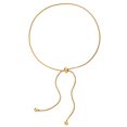thumbnail image 1 of 1Pc Fashion Foot Chain Durable Ankle Chain Exquisite Snake Bone Anklet Golden, 1 of 7