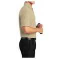 thumbnail image 3 of Mafoose Men Short Sleeves Core Classic Male Polo Wheat 6X-Large, 3 of 6
