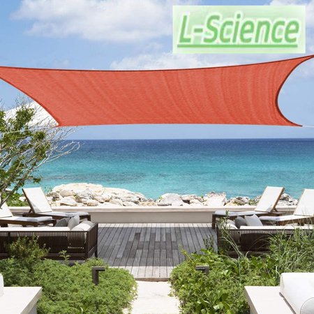 Rectangle Sun Shade Sail Canopy 185GSM Shade Sails UV Block for Patio Deck Garden
