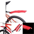 thumbnail image 4 of Cycling Rear , Tyre Fenders Set with LED Taillight Mudguards Front Mudguards 700c For Mountain Bike black, 4 of 6
