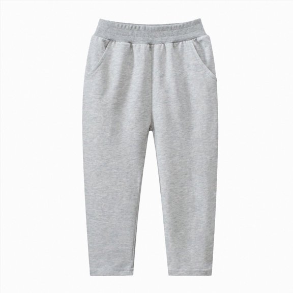 Gibobby Boys Pants Toddler Pants Sweatpants 2T 3T 4T 5T 6T 7T Boys Soft Joggers Athletic Pull On Sweat Pants With Pockets For Kids Clothes Boys Athletic Pants(2-3 Years,Light Gray)