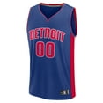 thumbnail image 2 of Men's Fanatics Ron Holland II Blue Detroit Pistons Fast Break Replica Player Jersey - Icon Edition, 2 of 3