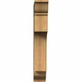 thumbnail image 3 of Ekena Millwork 5 1/2"W x 24"D x 36"H Westlake Traditional Smooth Bracket, Western Red Cedar, 3 of 13