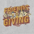 thumbnail image 2 of Women's Mickey & Friends Friendsgiving Celebration Graphic Tee Athletic Heather Large, 2 of 4