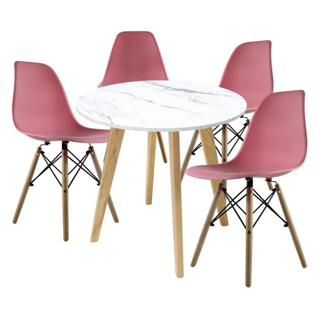 Mesa Frankfurt 80 con 4 Sillas Oslo