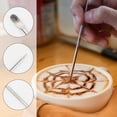 thumbnail image 4 of 350ml/12oz Jarra Para Espumar Lech, Jarra De Lche Acero Inoxidable Medidas con 16 Moldes y Coctelera De Polvo De Acero,Barista Pen Para Espumar Café Espresso y Leche Máquinas De Café Espresso, 4 of 4