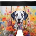 thumbnail image 4 of Welcome Spring Summer Dalmatian Portrait Flower Blue Sky All Over Print Boxer Briefs Underwear for Men Dad Dog Lover - 12001, 4 of 6