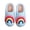 Sky Blue, variant on Dakaela Kids' Cute Plush Slippers Girls Boys Non Slip House Shoes Winter Warm Indoor Outdoor Slides 2-11Y