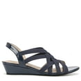 thumbnail image 3 of LifeStride Womens Yung Strappy Wedge Sandals - Various Widths Available, 3 of 7