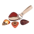 thumbnail image 1 of Nuevo 3 uds púas de guitarra púas tenacidad antideslizante con estuche para púas, 1 of 7