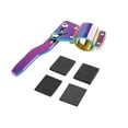thumbnail image 1 of Extensor de palanca de señal de aleación de aluminio, de posición de ajuste de 30-100mm, varilla de señal de volante para , fácil , Colorful Soledad Varilla de giro del volante, 1 of 7