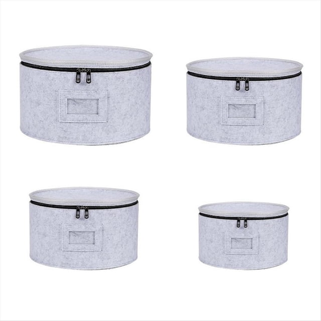 Bolsa de Fieltro para Guardar Vasos de Vidrio, Platos de Cocina, Cucharas Soperas, para Platos, Soporte de Tela para Accesorios de Cocina de Viaje.