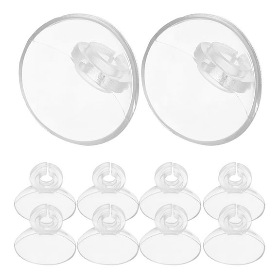 FELTECHELECTR Practical Oxygen Tubing Clips Transparent 20Pcs 1.0X1.0X0.8In