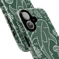 thumbnail image 2 of Whale Shark Line Art Dual Layer Phone Case for iPhone 11/12/13/14/15/16 Mini Pro Max Plus – Green Ocean Theme Tough Cover for Marine Life Lovers, 2 of 6