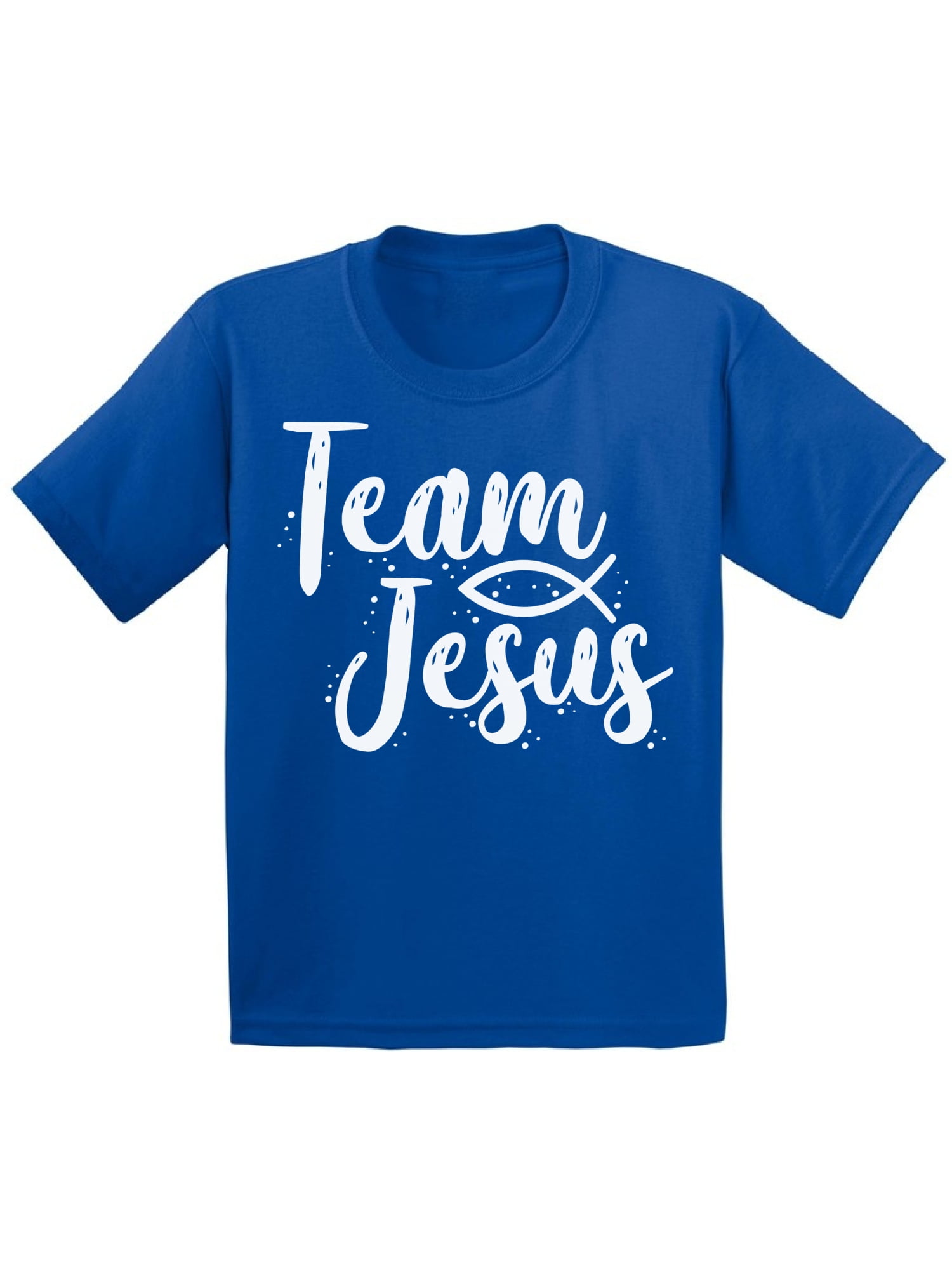 Awkward Styles Team Jesus Toddler T-Shirt for Kids Christian T-Shirt ...
