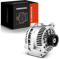 A-Premium Alternator Compatible with Ford Mustang 1994 1995 - V8 5.0L - 130Amp 12Volt CW 6-Groove Pulley - Replace# F4ZU10300DA, 400-14036