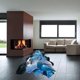 thumbnail image 5 of 3D Broken Blue Dolphin Ocean World Wall Stickers, Lifelike Ice Age and Under The Sea Tropical Fish Wall Decal, Peel and Stick Underwater Wall Decor fo, 5 of 5