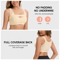 thumbnail image 6 of Vaslanda Mastectomy Bras for Women Front Closure Post Surgery Compression Bras Breast Augmentation Mastectomy Bra, 6 of 7