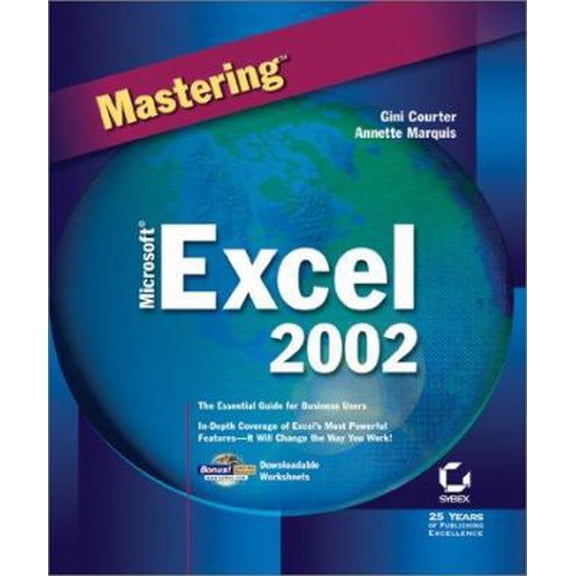 Pre-Owned Mastering Microsoft Excel 2002 (Paperback) 0782140025 9780782140026