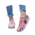 thumbnail image 3 of KANG Fashion US Flag Print Barefoot Shoes for Women & Men | Wide-Toe-Box Minimalist Sneakers: Breathable Walking, Yoga, and Beach Shoes Multicolour3 37, 3 of 8