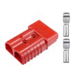 thumbnail image 1 of 1 Juego de conector rápido de batería 350A, enchufe de batería para remolque de coche, conexión y desconexión roja, 1 of 1