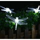 thumbnail image 3 of Guirnalda de 30 luces LED solares con forma de libélulas, impermeables, para decoración de interiores y exteriores, para patio, color blanco, 3 of 5