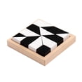 thumbnail image 2 of Rompecabezas de bloques de madera, rompecabezas geométrico, regalos de cumpleaños, juguete preescolar Montessori, juego de inteligencia para niños de, 2 of 9